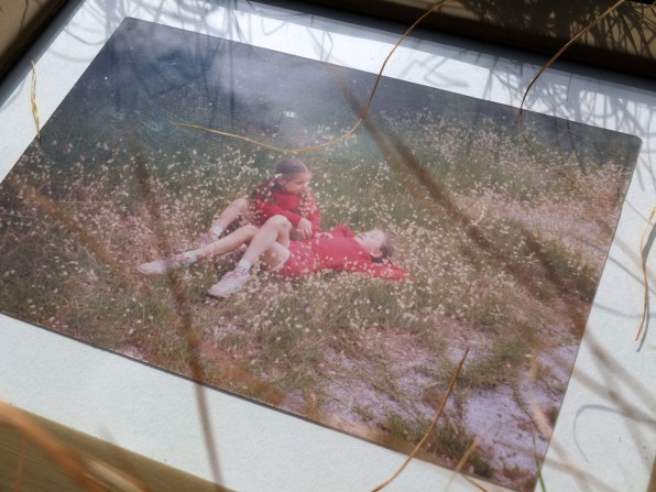 Me & Mrs P. I can't take credit for this pic so thanks to Mum or Dad for capturing this beautiful sister moment some 28 years ago