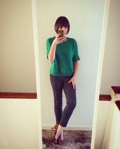 Polka dots, colour & a print